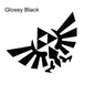 16x9.7cm Triforce Wings Car Stickers Vinyl Decal Auto Accessories For BMW Mini Volkswagen Audi Benz Tesla Golf Audi Fiat Ford