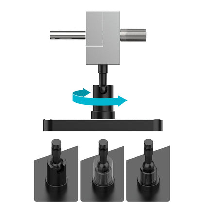 MAZHA T0010 2-in-1 Mini Portable Table Vise Compact Adjustable Clamp Precision Tool for Modeling Hobby DIY