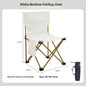 Outdoor Portable Folding Chair Foldable Car Super Durable Material, Integrated Storage Design Convenient to Comfort Camping Gear