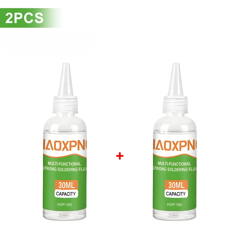 Multi functional strong soldering flux suitable for metals such as stainless steel, copper, iron, nickel, galvanized sheet, etc