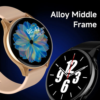 Smart Watch HD Touch Screen Heart Rate Sleep BP Health Monitoring For Android&IOS Phone BT Call Sport Smartwatch For Men Women