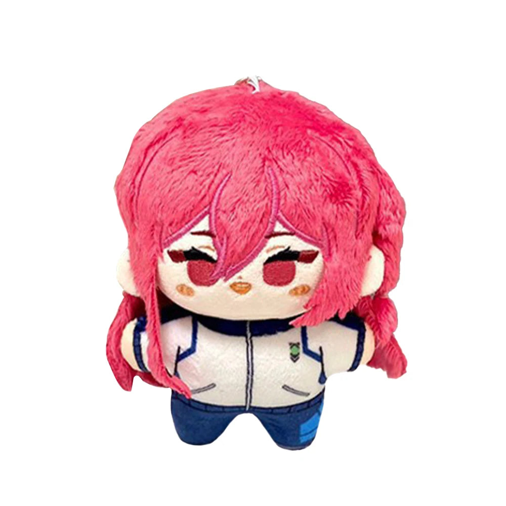 Mini Anime Plush Toys Michel Caesar Mikage Reo Nagi Seishiro Chigiri Hyoma Bachira Meguru Cute Stuffed Starfish body Doll Gifts
