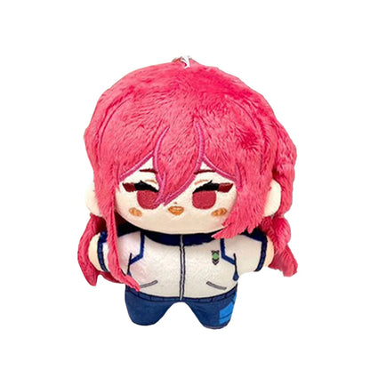Mini Anime Plush Toys Michel Caesar Mikage Reo Nagi Seishiro Chigiri Hyoma Bachira Meguru Cute Stuffed Starfish body Doll Gifts
