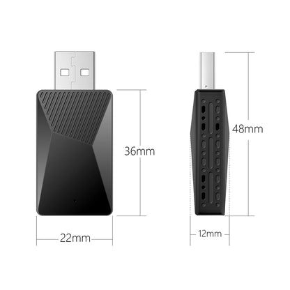 2 in 1 AI Box Mini Adapter Wired to Wireless Carplay&Android Auto Compatible with 99% of Cars Plug and Play WiFi Smart Dongle