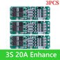 BMS 3S/4S 5A 10A 20A 25A 40A 60A Płytka zabezpieczająca ładowarkę do akumulatorów litowo-jonowych 18650 do wiertarki 12 V z funkcją wzmocnienia/balansu