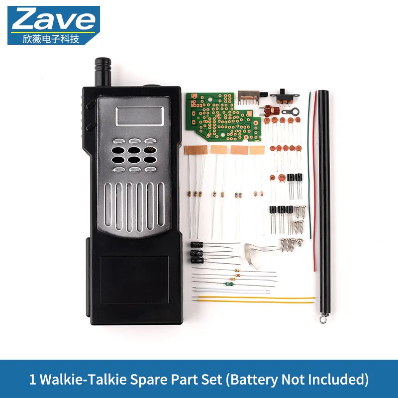 Half-Duplex Walkie-Talkie Kit / Walkie-Talkie Electronic Kit - DIY Electronic Production / Fun Production Kit