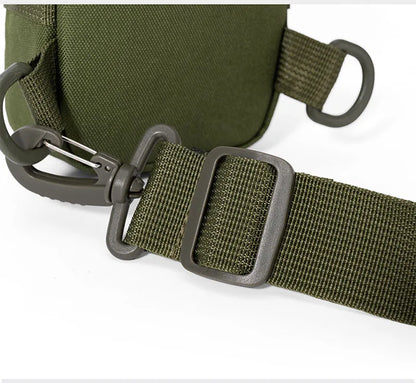 Outdoor Water Bottle Waist Bag Phone Crossbody Storage Pouch Camping Cycling Chest Bag Multifunctional Tactical Chest Bag Men's