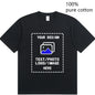 Custom-Made Men's T-Shirts Are Suitable for Team Gatherings, Gyms, and Sports Cotton Round-Neck Short-Sleeved Shirts