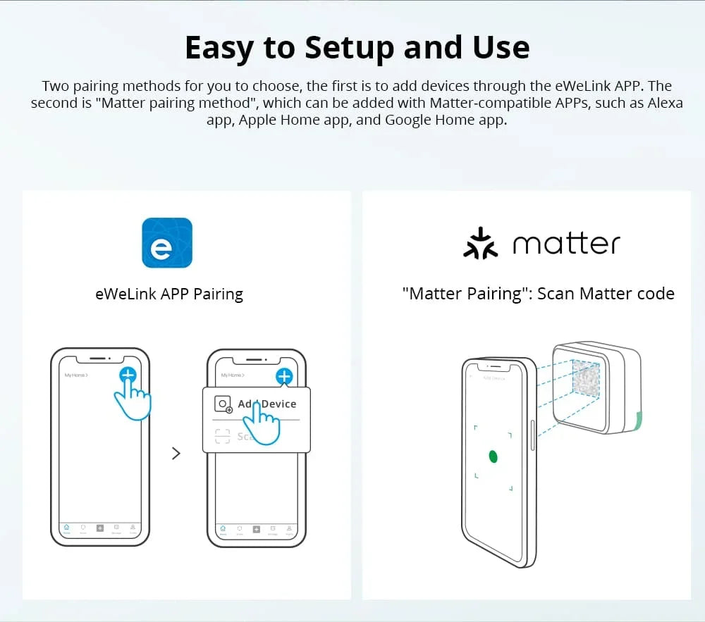 SONOFF MINI R4 Matter MINIR4M Matter Relay Sonoff Mini R4 Extreme Wifi Smart Switch Matter with Alexa Google Home Homekit