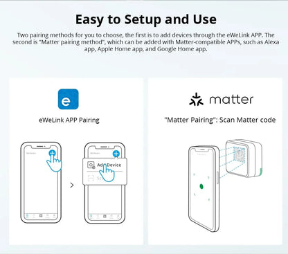 SONOFF MINI R4 Matter MINIR4M Matter Relay Sonoff Mini R4 Extreme Wifi Smart Switch Matter with Alexa Google Home Homekit