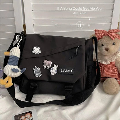 Popular Shoulder Bag Large Capacity Crossbody Bag Retro Workwear Postman Bags for Girls Handbags Fashion Casual rossbody Bags