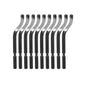 Metal Deburring Tool Kit Burr Remover Hand Tool Anti-Slip Handle with 10pcs Sharp Deburring Blades for Copper Wood Plastic