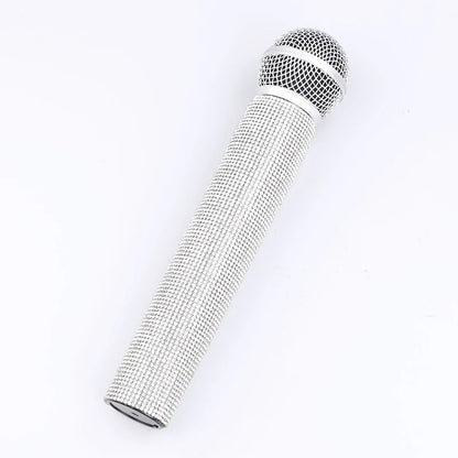 Children's Microphone Simulation Mic Model Media Interview Props Microphone Toys Educational For Kids Eloquence Performance Mic