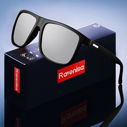Luxury Square Polarized Cycling Sunglasses UV400 Male Vintage Eyewear Men Women Fashion Travel Driving Fishing Windproof Glasses