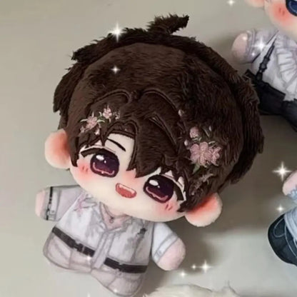 Bag Pendant Flowers Love and Deepspace Plushies Anime Game Cotton Doll Stuffed Sylus Caleb 10cm Cute Soft Xavier Doll