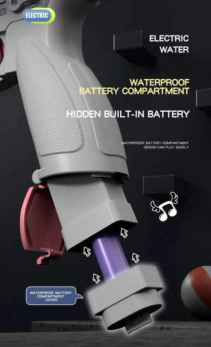 2026 Electric Automatic Submachine M416 Water Gun Summer Outdoor Beach Firing Shooting Game Water Fight Toy for Children Gifts