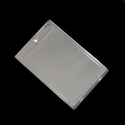 1-10Pcs Clear Card Holder Magnetic Holder Trading Cards Protectors Hard Plastic Sleeves Display Baseball Sports Standard Card