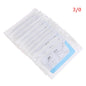 12PCS 75cm 2/0 3/0 4/0 Dental Surgical Needle Silk Braided Medical Thread Suture Surgical Practice Kit Student Supplies