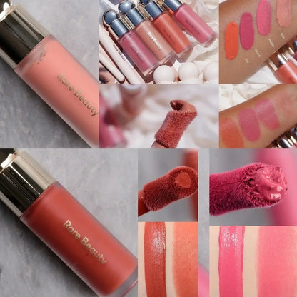 Rare Beauty Lipstick Liquid Blush Highlight Liquid Highlighter Lip Gloss Lasting Waterproof Moisturizing Plumping Makeup Product