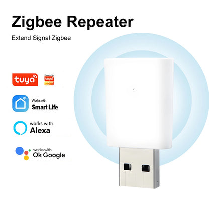 Tuya Zigbee Smart Water Valve Controller Sprinkler Drip Irrigation System and Tuya Zigbee Soil Moisture and Temperature Sensor