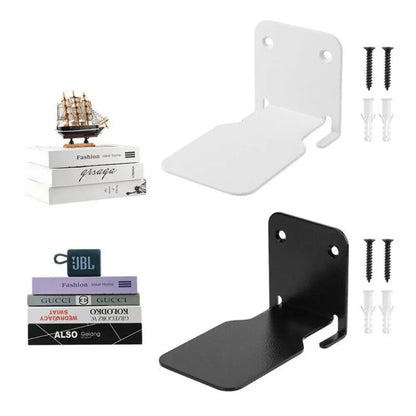 Stainless steel Wall Mounted  Book Shelf Invisible Floating Bookshelf Home Decoration Book Organizer