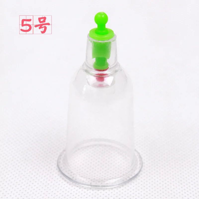 1pcs Chinese Medical Vacuum Cans Body Cupping Therapy Cups Back Arm Massage Relaxation Anti-cellulite Messager Health Care