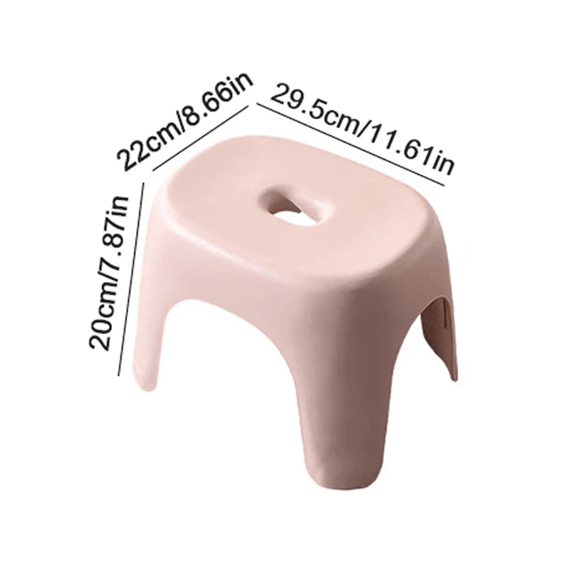 Bathroom Stools Shoe Stools Household Plastic Stool Thickened Stackable Small Benches Fishing Stool Children's Low Stool