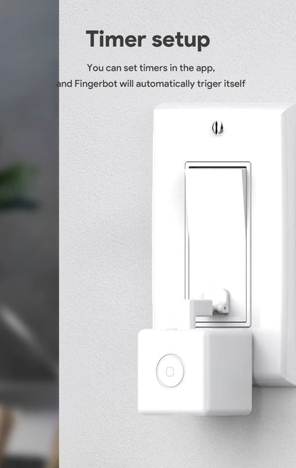New Tuya Bluetooth Smart Touch Fingerbot Plus USB Charge Version Switch Button Pusher Arm Fingerbot Via Alice Alexa Google Home