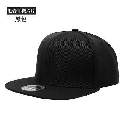 Custom Logo Snapback Caps Men Hip Hop Male Bone Baseball Cap Unisex Solid Color Cotton Adjustable Rock Band Flat Hats Visor Hat