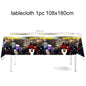 Skibidi Toilet Birthday Party Supplies Tablecloths Tableware Sets Plates Cups Napkins Skibidi Toilet Gifts Party Favors Balloons