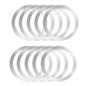 2024 Stainless Steel Universal Magnetic Metal Plate Ring For Magsafe Wireless Charger Iron Sheet Sticker Magnet Car Phone Holder