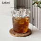 1/6pcs Japanese Glass Cup Milk Coffee Glass Mug Transparent Mug Beer Ins Water Drinking Cup Kitchen Accessory Water Glass Cups