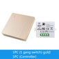 86 Wireless Smart RF 433Mhz 100-220V Wall Panel with Remote Control Mini Relay Receiver Home Led Light Lamp Switch