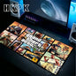 Grand Theft Auto Gamer Mouse Pad Non-slip Rubber Mousepad GTA Gaming Accessories Pc Cabinet Games Computer Keyboard Office Mats