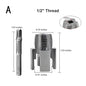 Pipe Threading Tool Kit, PVC & Metal Use, Electric Drill Compatible