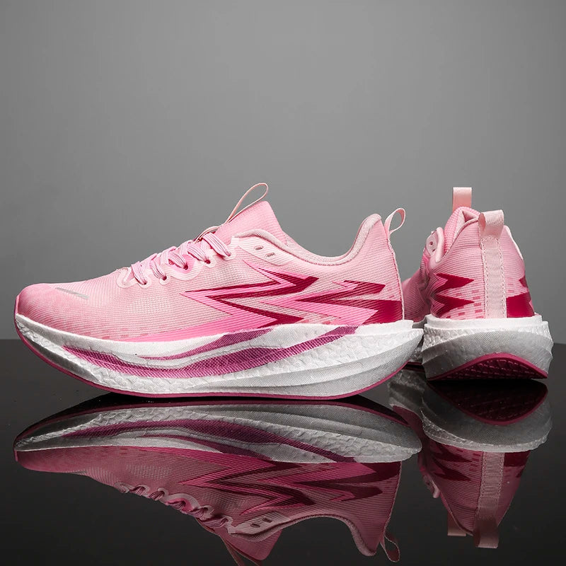 Professional Shock Absorb Sport Running Shoes Ultralight Anti Slip Sneakers For Men Women Workout Marathon Training Footwear