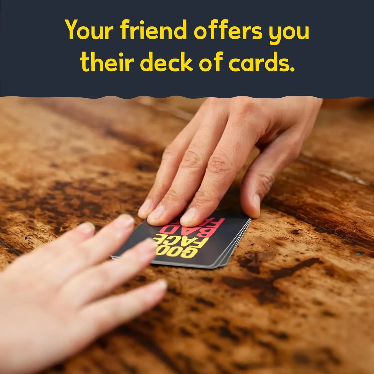 Good Face Bad Face Card Game Hilarious Party Travel Game For Family