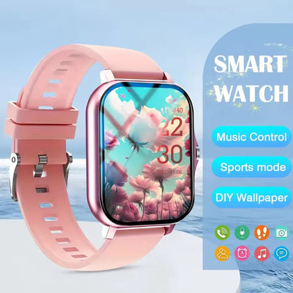 2026 New Smart Watch for Men Women Gift 1.83-inch Full Touch Screen Sports Fitness Watch Bluetooth Call Digital Smartwatch HW12