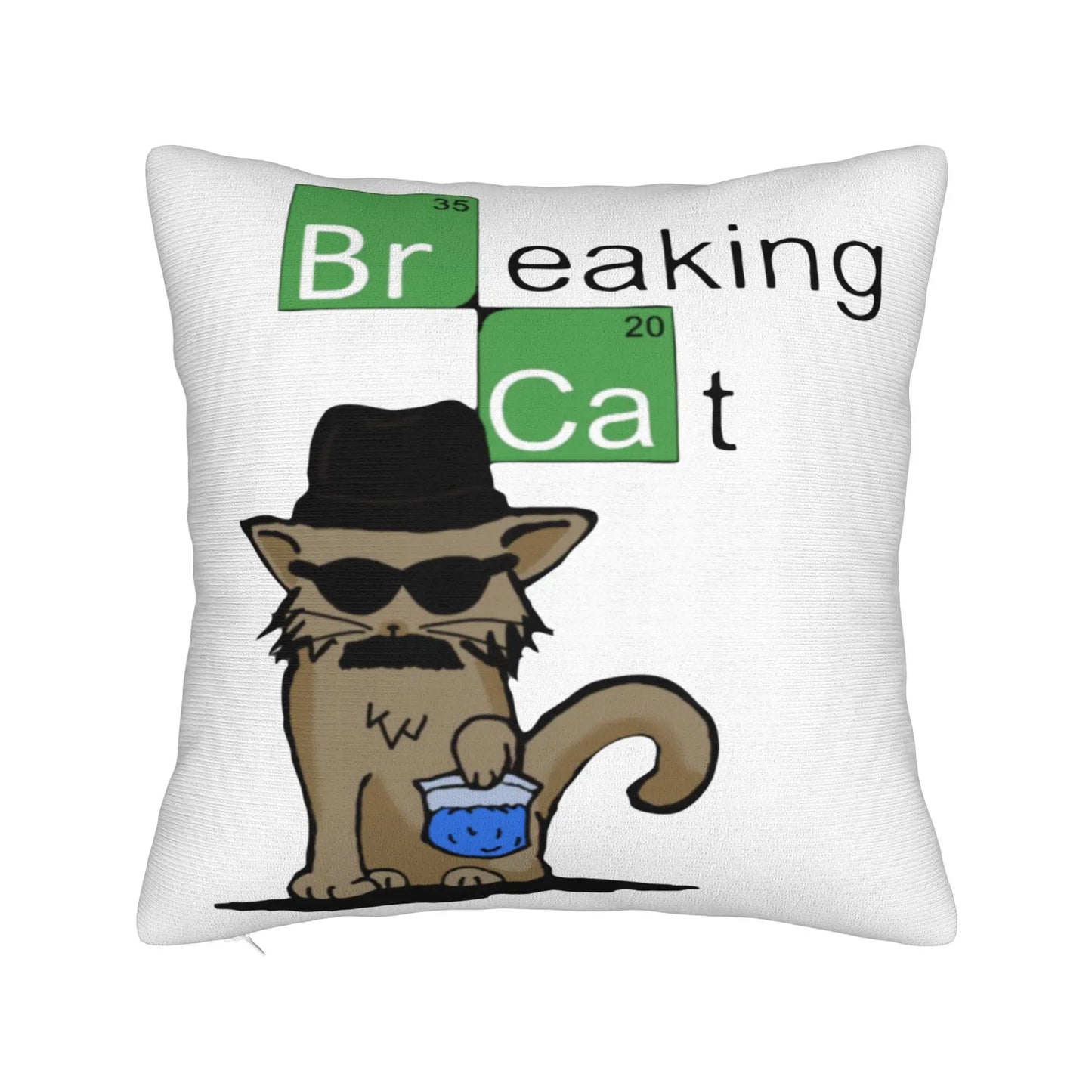 Saul Goodman Actor Square Pillow Case Breaking Bad Cushion Covers Customized Zippered Decorative Pillowcase for Sofa 40*40cm
