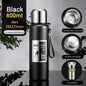 Large Capacity Cold & Hot Thermos Tumbler, Stainless Steel Insulated Water Bottle, Tea Coffee Flask Pot Travel Mug