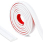 Self-Adhesive Wall Decoration Molding Trim 3D TPE Chair Rail Panel Molding DIY Universal Wall Protector Cabinet Border