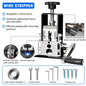 Manual Wire Stripping Machine 1-70mm² Portable Electric Drill Powered Hand Crank Wire Stripper Scrap Copper Cable Peeler Tool
