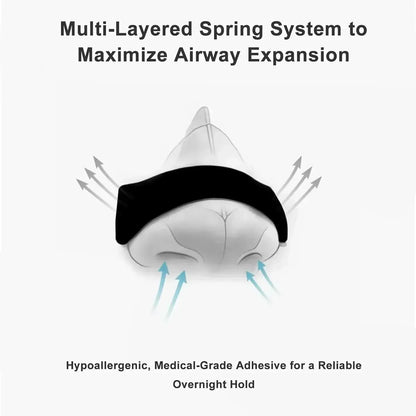 2026Anti-Snoring Nasal Strips Kit Magnetic Nose Strips for Nasal Breathing Dilators Sports Air Improvement And Better Sleeping