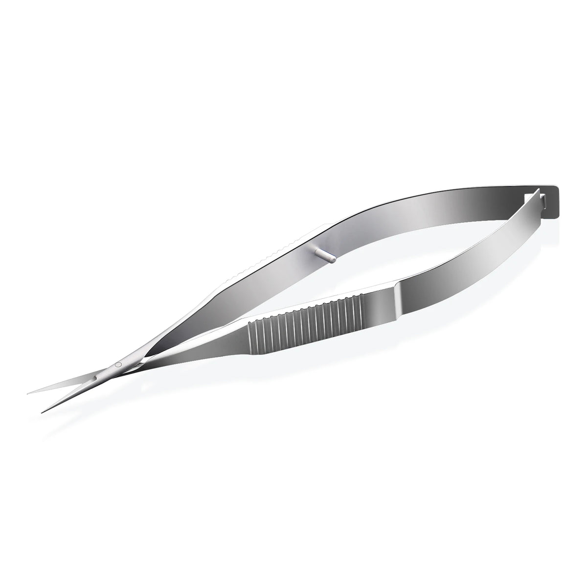 Straight Stainless Steel Squeeze Scissors Facial Hair Scissors Eyebrow Trimmer Grooming Scissors for Shaping Ear Nose Cuticle