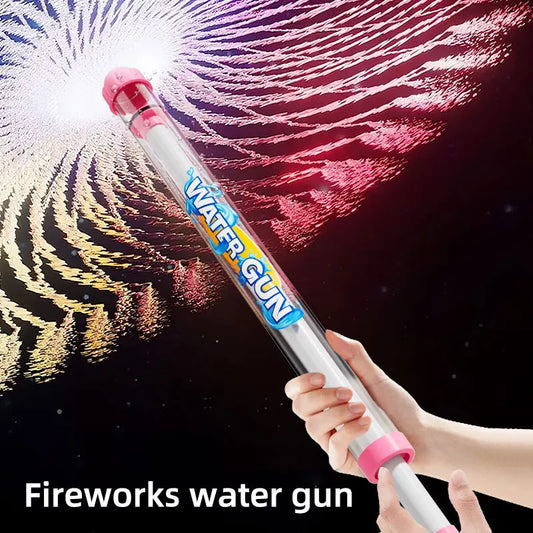 3-piece fireworks water gun for playing in water, toy for beach, children's water gun toy, party water gun, floating water gun