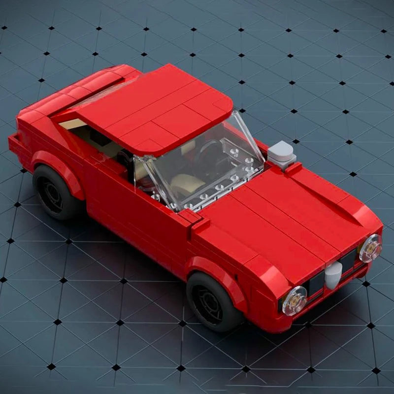 MOC 1965  GTA Speed Champion Classic Car Model Racing Children's Toy Gift Christmas Technology Building Blocks