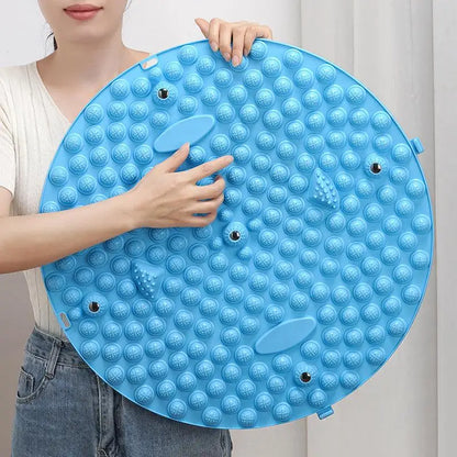 [TG823]Pressure Point Pads Board Foot Massage Acupressure Mat Foot Reflexology Walking Toe Plate Magnetic Acupressure Disc Care