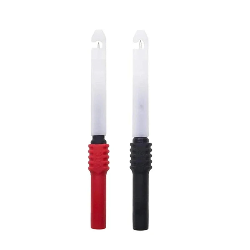 30V Diagnostic Tools Multimeter Test Lead Extention Back Piercing Needle Tip Probes Autotools Automotive Kit Machine 0.7MM
