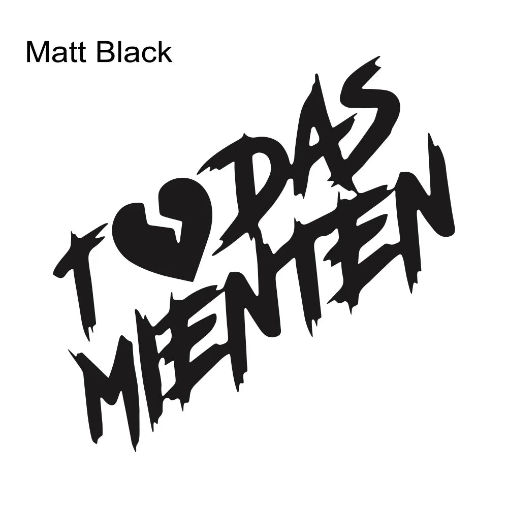Funny TODAS MIENTEN Car Body Stickers Vinyl Waterproof Automobiles Side Door Window Tank Decals Decoration Styling Accessories