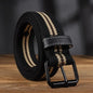 Men's Canvas Belt Casual Retro Women's Belt Outdoor Sports Belt With Jeans Belt Breathable Lightweight Eyelet Belt For Men Women